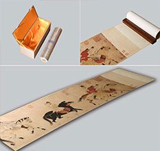 沿河馆藏书画复制博物馆书画复制服务